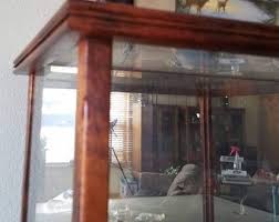 Wood / Glass - Display Case for Collectables --tigerwood ...