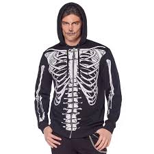 Adult Skeleton Hoodie - Spirithalloween.com