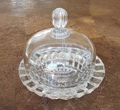 Mikasa Salinas Round Glass Dome Covered Butter Condiment Dish | eBay