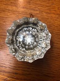 Antique Vintage Victorian Glass Door Knob Handle SALVAGE ...