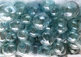 Antique Japanese Glass FLOATS 2-2.99" Lot-23 & 3-3.99" Lot ...