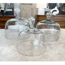 3 Glass Cloches for Cake Plates | Official Tara Shaw