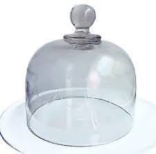 French 19th Century Glass Cheese Dome - frenchgardenhouse
