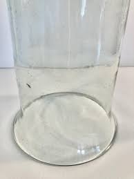 Antique/vintage Glass Cloche, Clear Heavy Glass, Hand Blown ...
