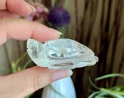 Clear Quartz Sea Turtle / Sea Turtle Crystal Carving - Etsy ...