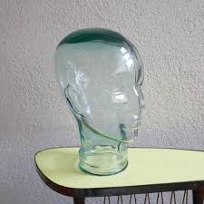 Glass Mannequin Head Vintage 80s - Etsy New Zealand