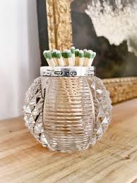1896 English Sterling Silver and Glass Match Striker - Etsy New Zealand