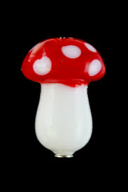 14mm Red Glass Mushroom #KHO001 – General Bead