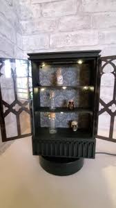 Gothic Curio Cabinet Book Nook Kit / Potions Cabinet Book ...