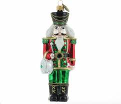 Drummer Nutcracker Christmas Tree Ornament-handmade Glass ...
