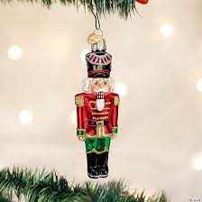 Old World Christmas Glass Blown Nutcracker Ornament for ...