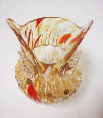 Art Glass table vase owl shaped animal home Decoration Brand ...