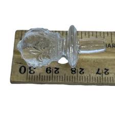 Mini Antique Glass Crown Stopper Fleur De Lis EAPG Crown Miniature Perfume Stopper Figural Glass - Etsy Australia