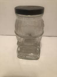 Vintage Clear Glass Pot Belly Stove Bank | eBay