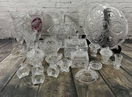 Lot Of 21 Vintage Byrdes Hofbauer Bird Lead Crystal Set ...