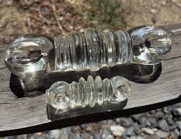 Huge 7.5” Pyrex Made In USA Radio Strain Insulator Plus A ...