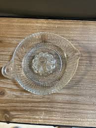Vintage Heavy Large Clear Glass Hand Juicer Reamer Citrus ...