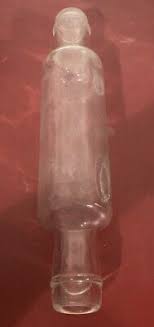 Antique Clear Glass Hollow Rolling Pin 14” *L | eBay