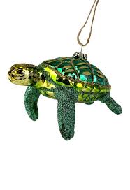 Glass Sea Turtle Ornament - Go Home, Gabriela's...
