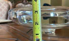 GORG Rare Vintage Swedish Orrefors Heavy Crystal Bowl ...