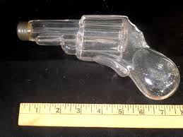 Vintage Glass Pistol Candy Container - Etsy