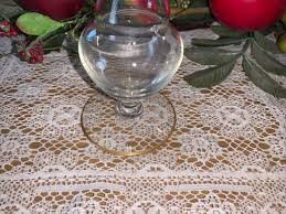 Vintage Clear Glass Bud Vase with Hand Painted Gold Trim Scalloped Rim 9.5" Tall | eBay