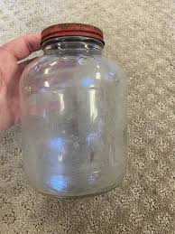 Vintage Folger's Regular Grind Glass Coffee Jar With Lid | eBay