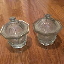 Accents | 2 Avon Limited Edition Fostoria Glass Candy Dishes With Lids | Poshmark