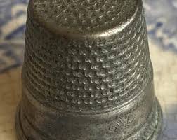 Madonna and Child Vintage Silver Plated Sewing Thimble by ...