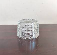 Vintage Original Old Clear Glass Bowl Decorative Kitchenware ...