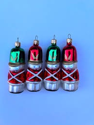 Vintage Glass Toy Soldier Ornament. A Fun Addition to Your ...
