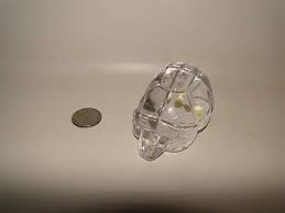 Vintage Atlantis Hand Made Full Lead Crystal Turtle Paperweight | eBay