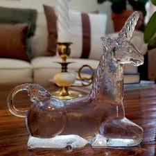 Gallerymichel Kosta Boda Unicorn Glass Paperweight - Etsy