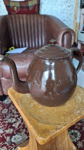Buy Large Brown Enamel Vintage Teapot Online in India - Etsy