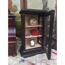 Fabulous Miniature Antique Glazed Display Cabinet for French ...