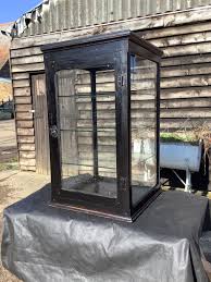 Victorian Ebonised Large Pine Table Top Shop Counter Display ...