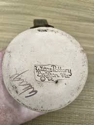 Jo Ann Wedge Pottery Pitcher Vase 7” Wedge Brandon | eBay