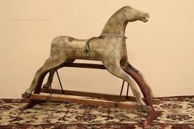Child's 1900 Antique Rocking Hobby Horse