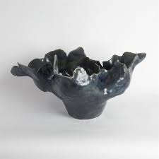 Global Views Meteor Bowl Blue Large