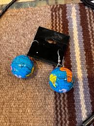 Vintage Globe Earrings – DESERT MOSS VINTAGE