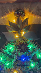 Artist Made Framed Jewelry Christmas Tree Art - Lights up ...