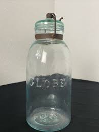 Vintage GLOBE Glass Fruit Jar 66 On Base ~ 10" ~ May 25 ...