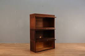 Globe-Wernicke 3-Tier Barrister Bookcase – Furnish Green