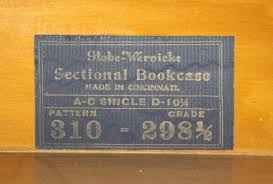 Oak 5 Section Glass Door Barrister Bookcase by Globe ...