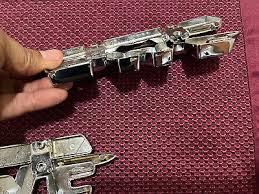 1955 1956 1957 GMC Truck FENDER EMBLEMS, & Hydra-Magic Show Chrome Suburban | eBay