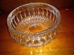 Crystal Glass Bowl 8in | eBay