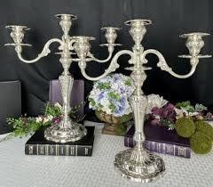 Sterling Gorham Louis XV Candelabras / Louis XV Sterling ...