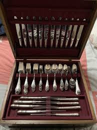 New Victorian Silverware Set Sterling Silver 925 (171 Piece ...