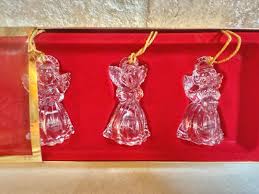 Gorham Crystal Angel Ornaments Set of 3 – Germany Stickers ...