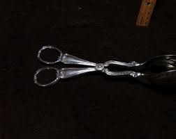 Vintage Silver Plated Salad Tongs Made in Italy, Gorham ...